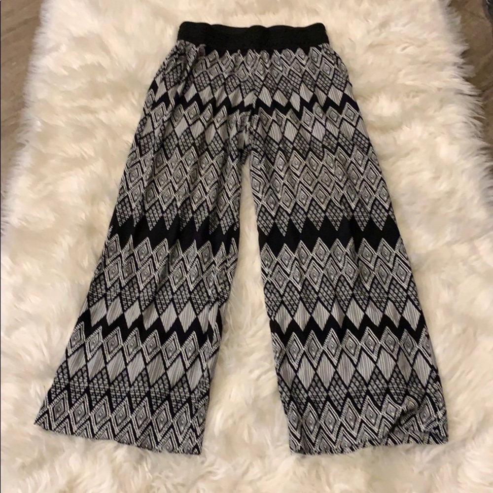 Black & white PALAZZO  pants